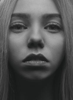 Free Stock Photo of Intense woman