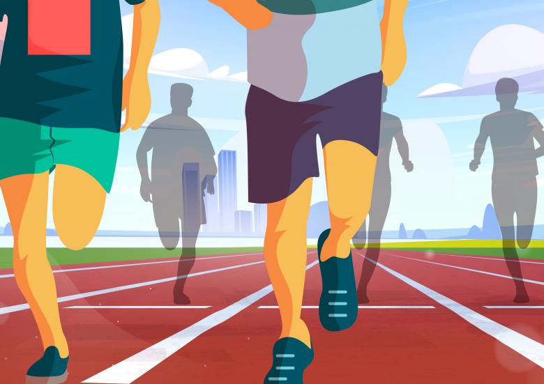 Free stock image of Running man created by Isaac Robertson