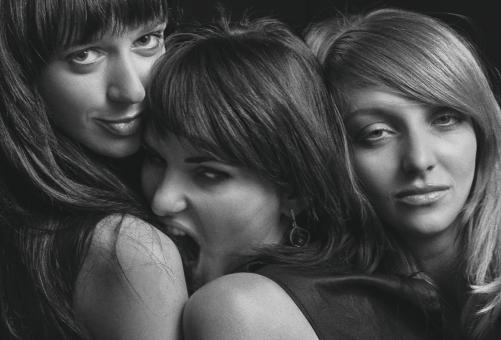 Free Stock Photo of Portrait of three women