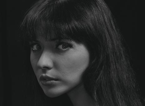 Free Stock Photo of Serious female portrait