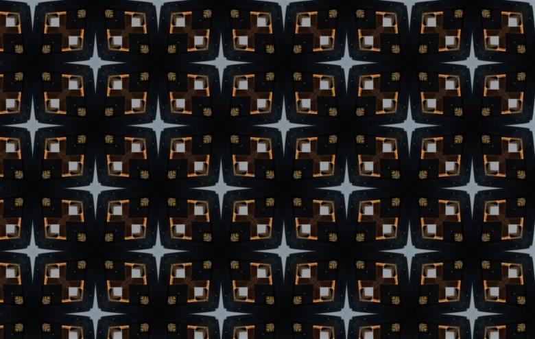 Free stock image of Stars repeat pattern design on black created by Ivan