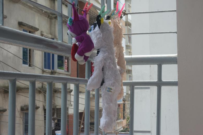 Free stock image of Hanging doll in the window.  created by MAHBUB MORSHED BHUYAN