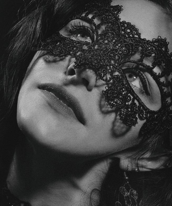 Free stock image of Masked woman created by Alexander Krivitskiy