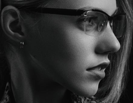 Free Stock Photo of Female profile