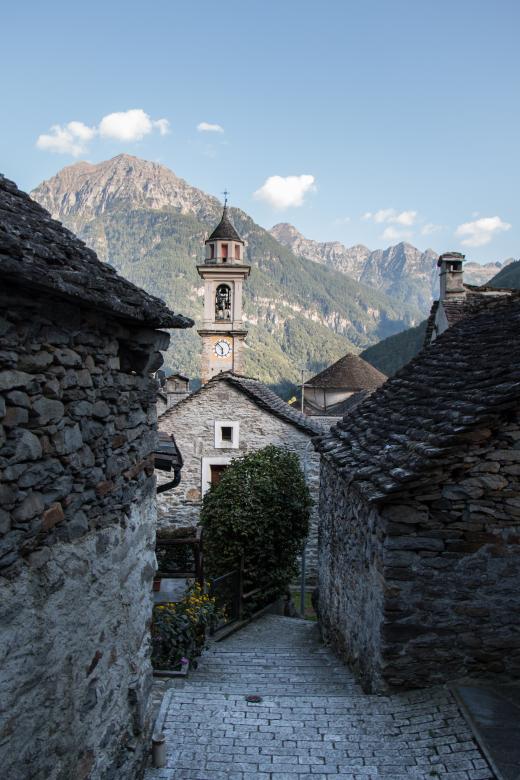 Free stock image of Mountain village  created by Janis Urtans