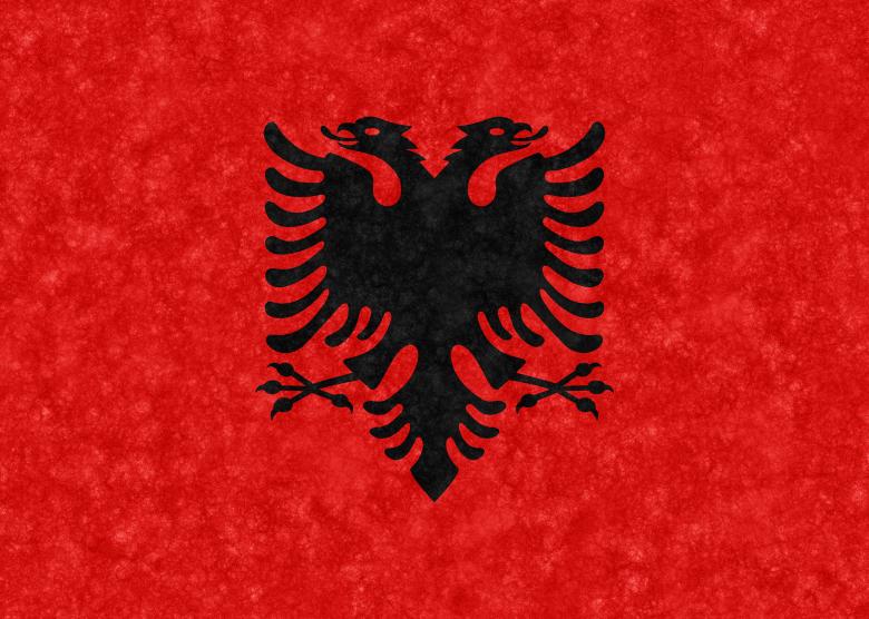 Free stock image of Velvet Flag - Albania created by Nicolas Raymond