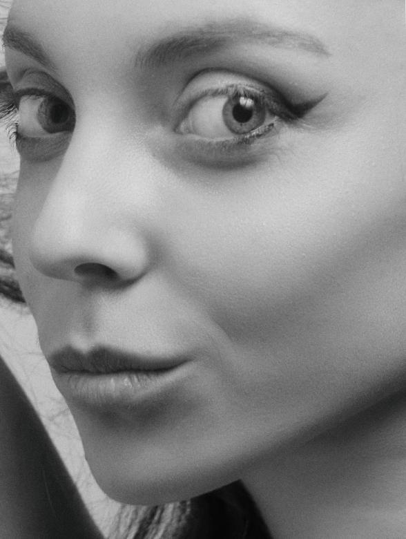 Free stock image of Female face created by Alexander Krivitskiy