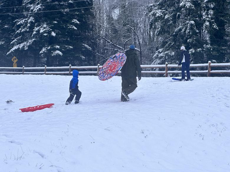 Free stock image of Snowy Afternoon created by Christopher D Hill