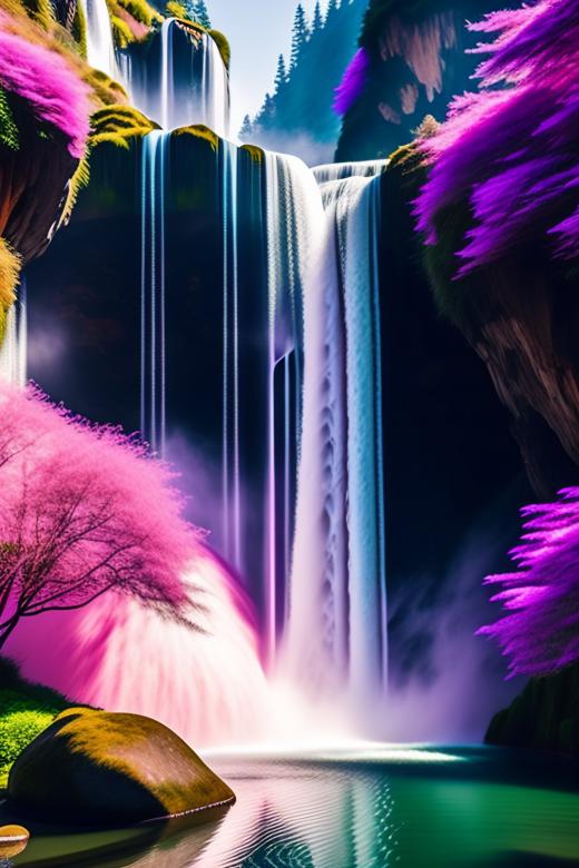 Free stock image of Waterfall wallpaper created by Anipace Universe