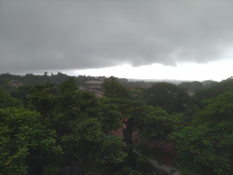 Free stock image of Clouds ready to rain created by Nagabhushan Biliangadi