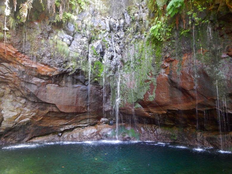 Free stock image of A waterfall in a fountain on the forest created by Pedro P. Alcantara