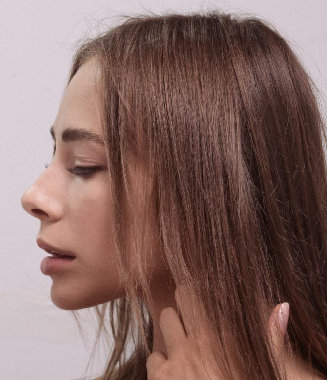 Free stock image of Female profile created by Alexander Krivitskiy