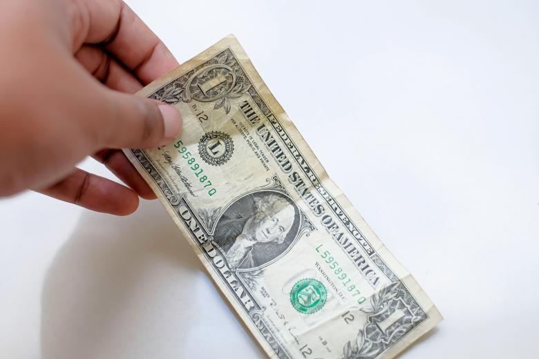 Free stock image of 1 US Dollar created by LUSH.STUDIO