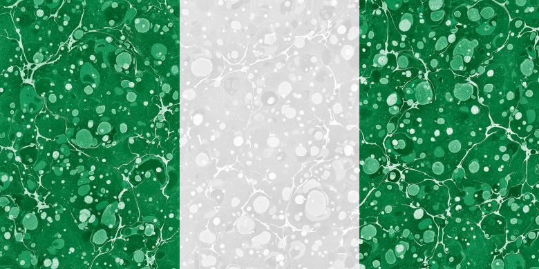 Free stock image of Marbled Flag - Nigeria created by Nicolas Raymond