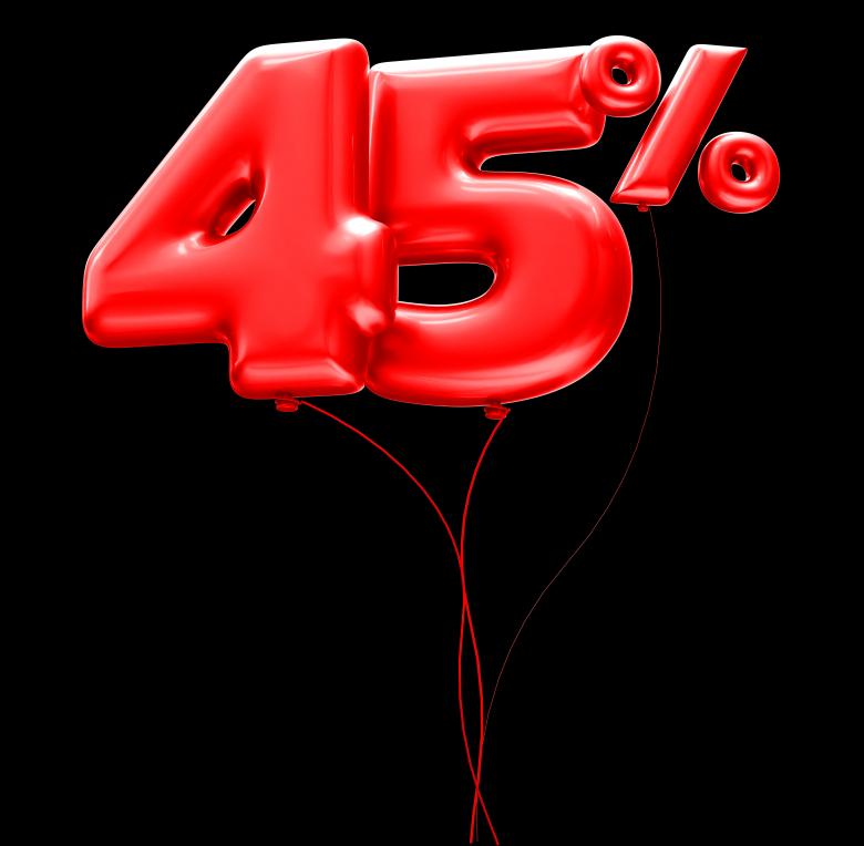 Free stock image of number red 3d render created by vandara