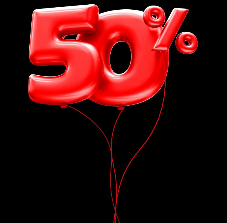 Free stock image of number red 3d render created by vandara