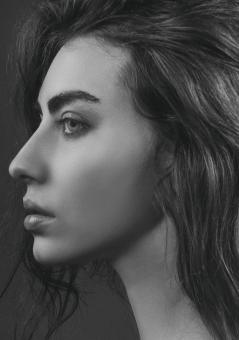 Free Stock Photo of Female profile