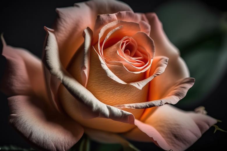 Free stock image of Rose in Bloom created by Larry Clark