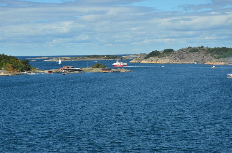 Free stock image of A ferry is leaving Stromstad created by Erik Schellingerhout