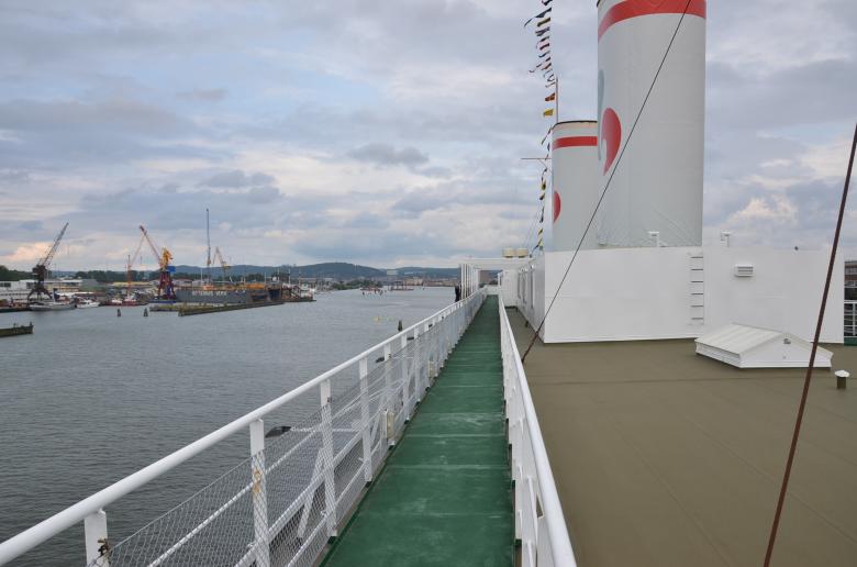 Free stock image of A harbourview from a ferry created by Erik Schellingerhout