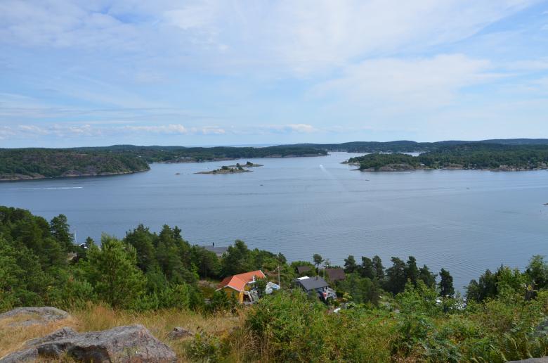 Free stock image of A view of the Tonsbergfjord created by Erik Schellingerhout