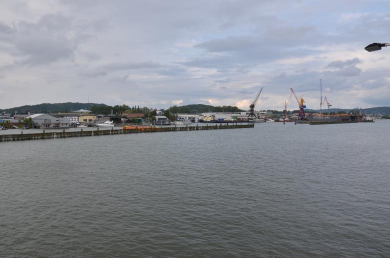 Free stock image of A view at Gothenburg harbour created by Erik Schellingerhout