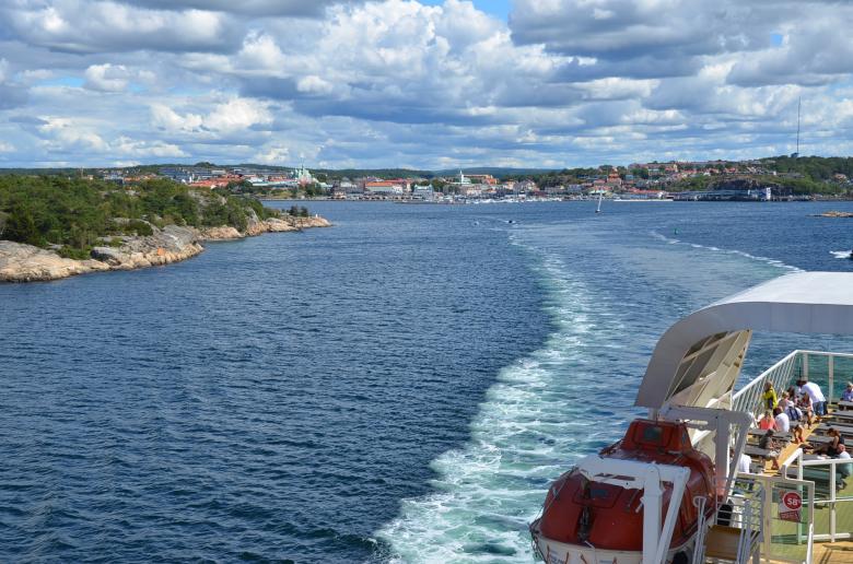 Free stock image of A view to Stromstad harbour created by Erik Schellingerhout