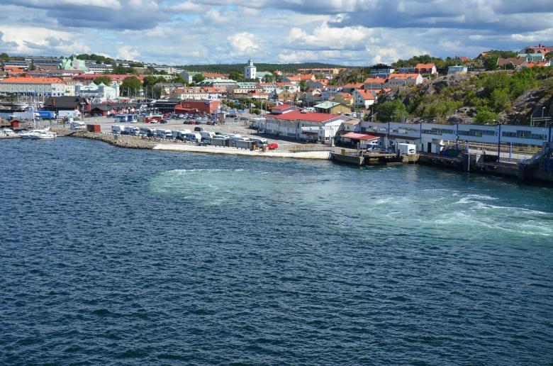 Free stock image of The harbour area near Stromstad created by Erik Schellingerhout