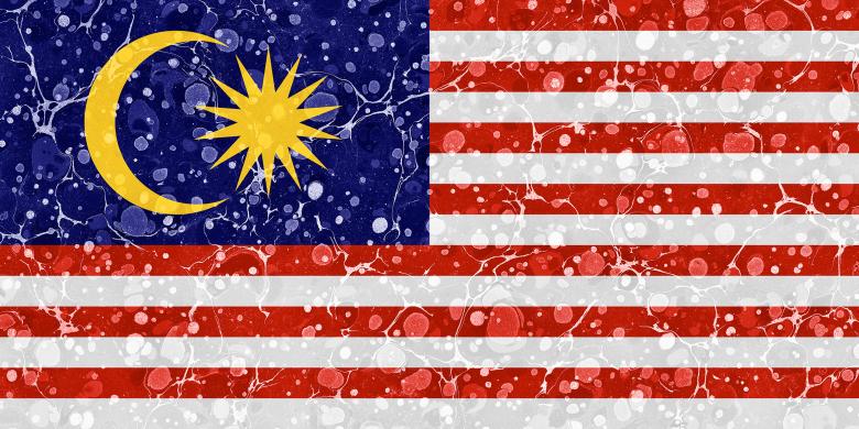 Free stock image of Marbled Flag - Malaysia created by Nicolas Raymond