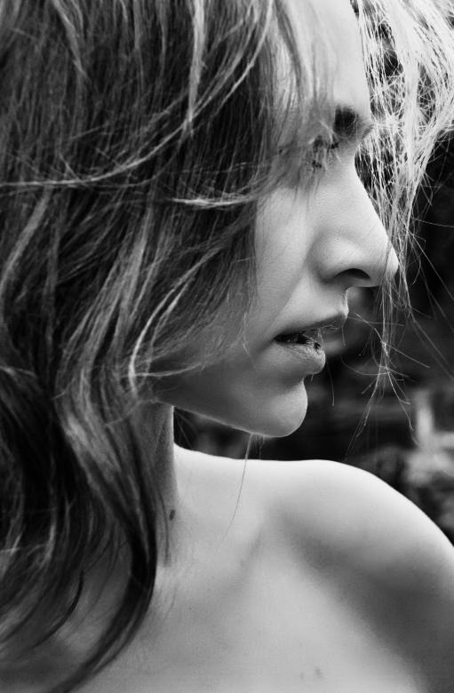 Free stock image of Female profile created by Alexander Krivitskiy