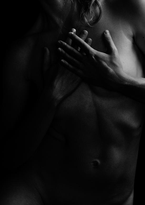 Free stock image of Hands over heart created by Alexander Krivitskiy