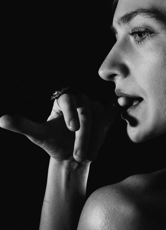 Free stock image of Female profile created by Alexander Krivitskiy