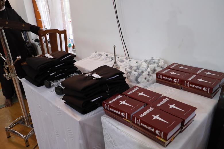 Free stock image of Stack of bibles created by Joan D McQueen 