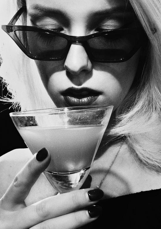 Free stock image of Woman with drink created by Alexander Krivitskiy