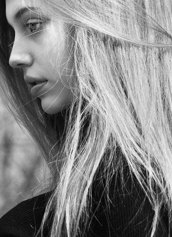 Free stock image of Female profile created by Alexander Krivitskiy