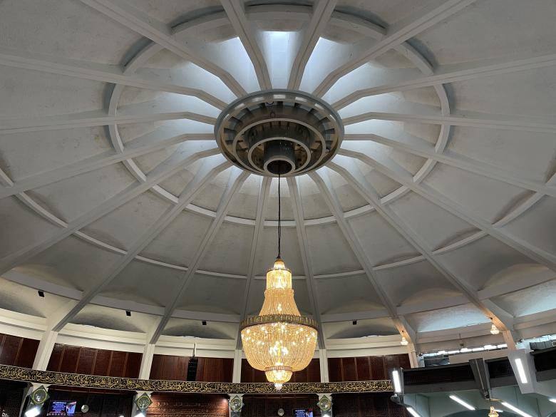 Free stock image of Low angle view of inside mosque created by Ghassani Ghina Amirah