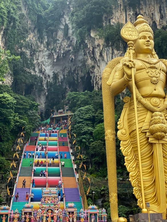 Free stock image of Batu Cave Temple  created by Omar Elsharawy