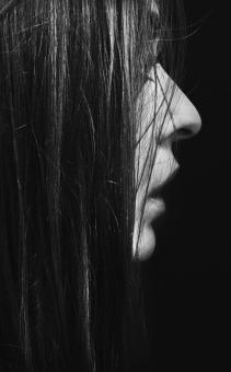 Free Stock Photo of Female profile