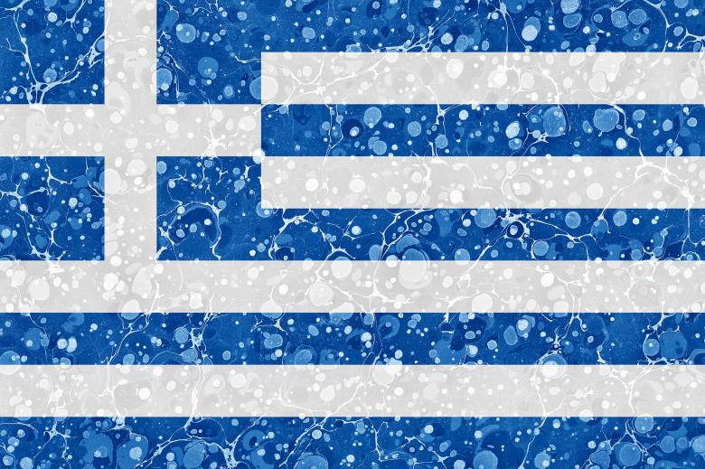 Free stock image of Marbled Flag - Greece created by Nicolas Raymond