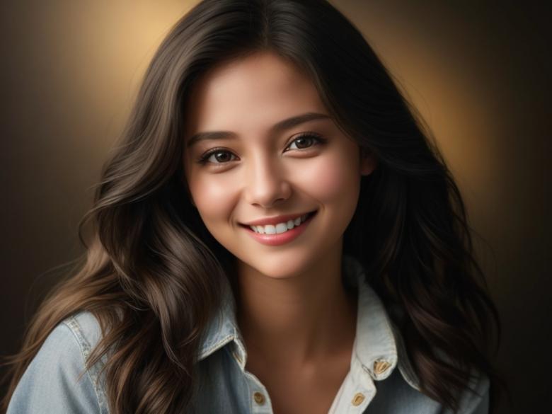 Free stock image of Cute Girl Face created by MOHOMMED IRSHAD