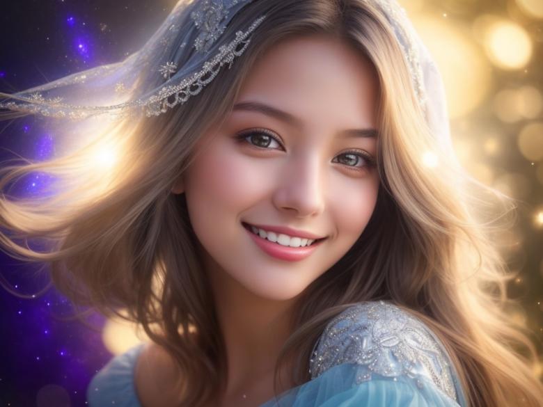 Free stock image of Cute Girl Face created by MOHOMMED IRSHAD