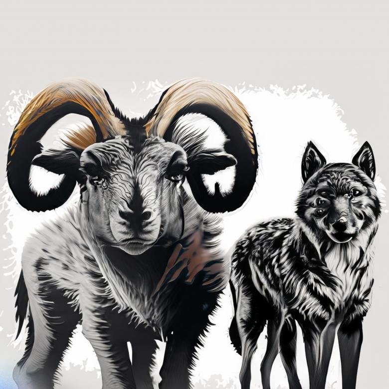 Free stock image of Line art animal created by izza haq