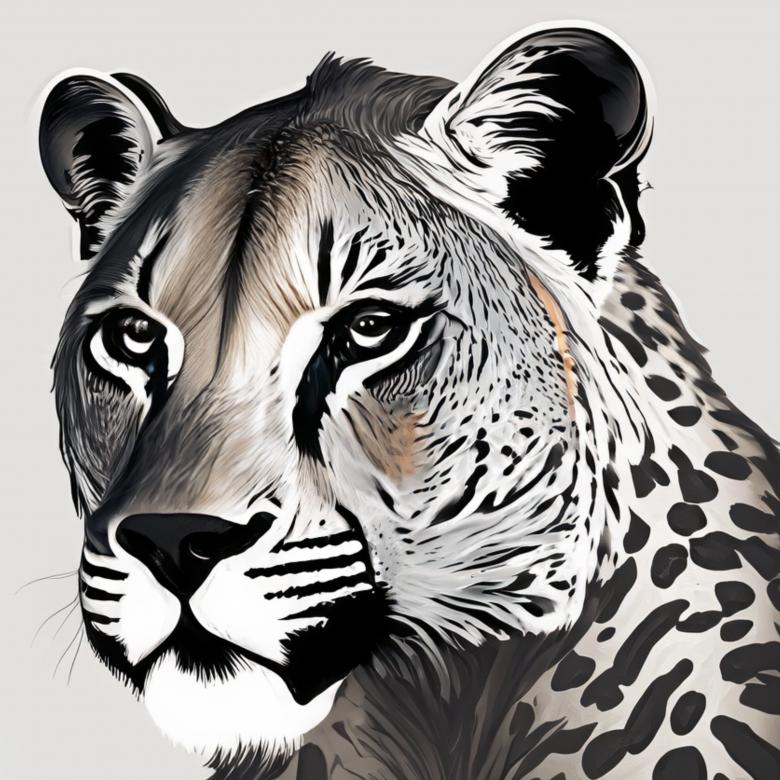 Free stock image of Line art animal created by izza haq