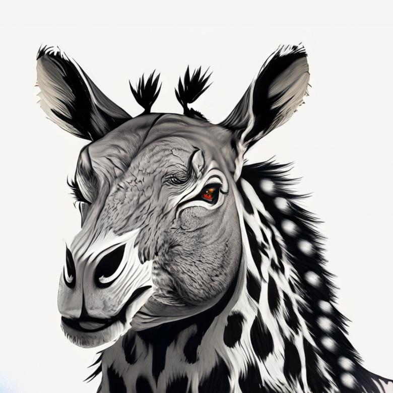Free stock image of Line art animal created by izza haq