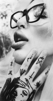 Free Stock Photo of Woman with glasses