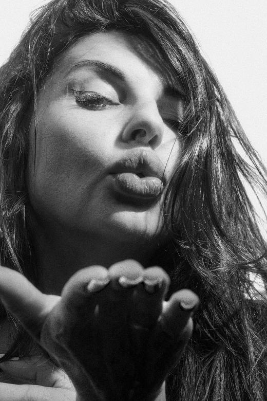 Free stock image of Blowing a kiss created by Alexander Krivitskiy