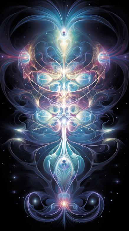 Free stock image of Stellar Interplay: Cosmic Magnetism created by sahel omar