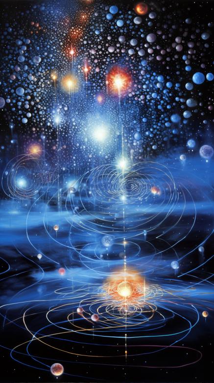 Free stock image of Harmonic Interplay of Celestial Magnetar created by sahel omar