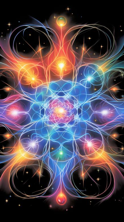 Free stock image of Cosmic Dance of Magnetar's Light created by sahel omar