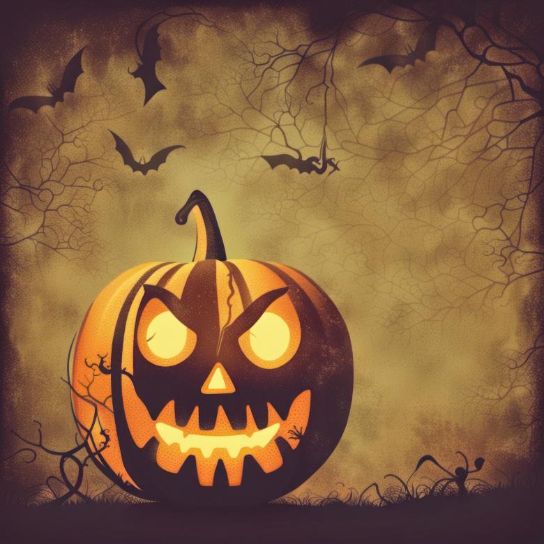 Free stock image of Halloween Pumpkin Background created by StayWeird